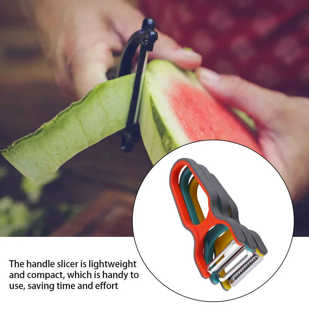 3Pcs Stainless Steel vegetable peeler Multi-function Potato Peeler Fruit Vegetable Chopper Mini Spud Slicer Grater Set Kitchen Tools