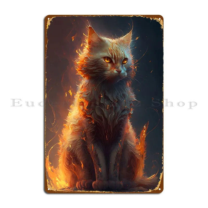 

Firecat Metal Sign Designer Designing Decoration Club Poster Tin Sign Poster