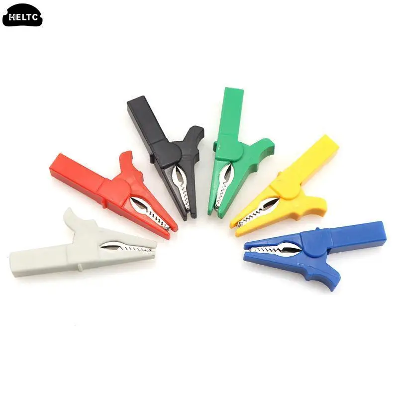 55MM Alligator Clips 1/2/5Pcs Electrical DIY Test Leads Alligator Crocodile Clips Roach Clip Clamps Test Jumper Wire