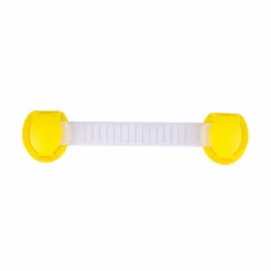 Child Safety Locks for Cabinets and Drawers - Set of 2 (2 pcs yellow)
