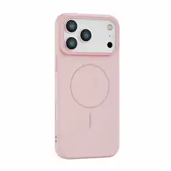 Ultrathin Matte Wireless Charging Case - Magsafe Compatible - iPhone 15 (Pink)