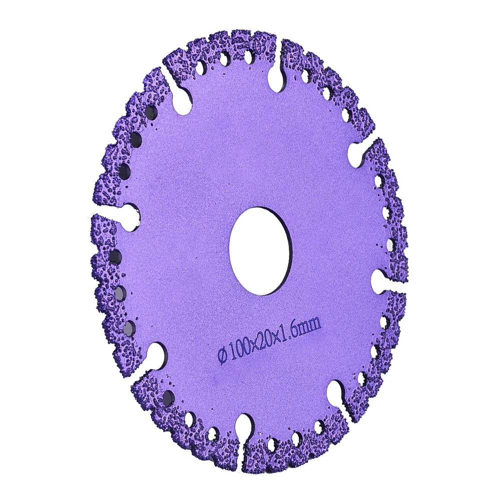 

1 шт. паяное алмазное лезвие пилы для стали, металла, камня, железа, арматуры, алюминия, жаропрочный режущий диск 100 мм/115 мм/125 мм/150 мм