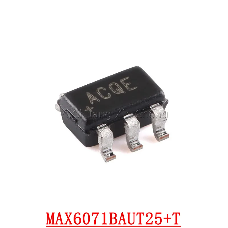 

Маркировка MAX6071BAUT25 + T SOT-23-6, Опорное напряжение ACQE, низкий уровень шума, высокоточные серийные опоры напряжения, 10 шт.