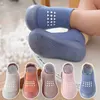 Waterproof Baby Sneakers Spring Summer Newborn Walking Shoes Rubber Bottom Anti-slip Kids Booties Soft Soled Children Socks Shoe 1