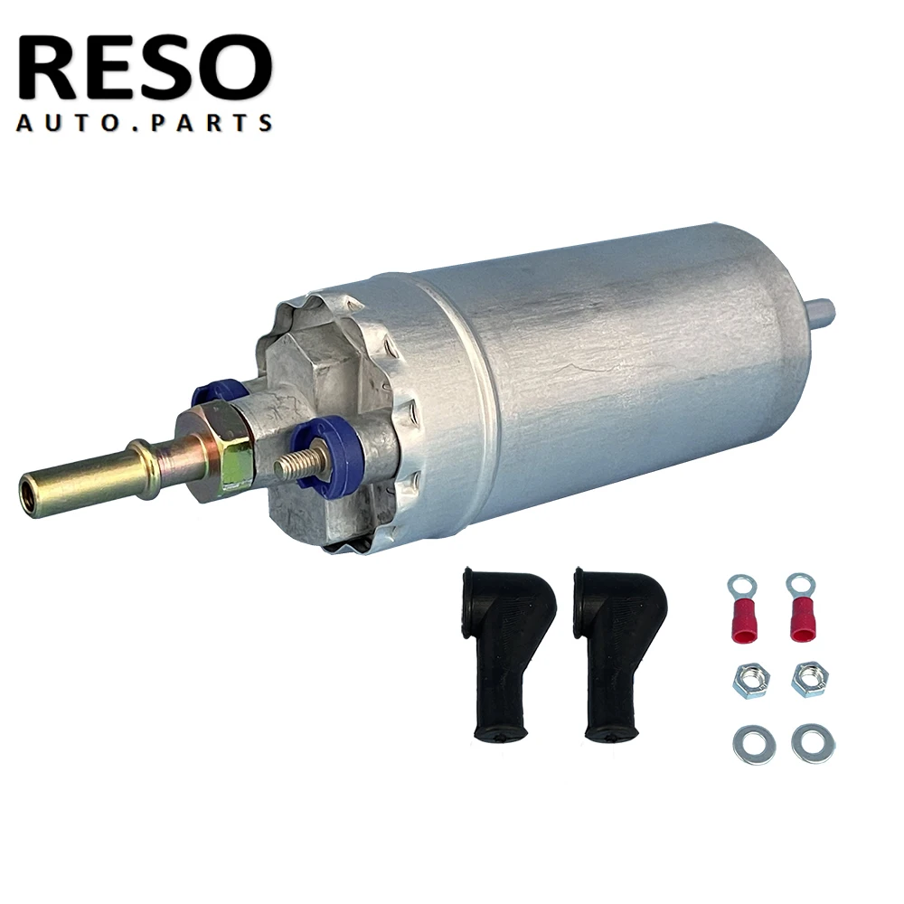 RESO 12V External Fuel Pump 5 Bar 150L/H Aluminum Alloy 0580464075