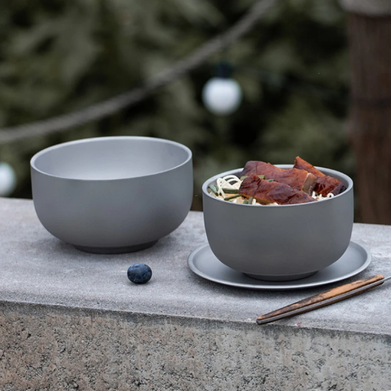 Titanium Camping Bowl 5