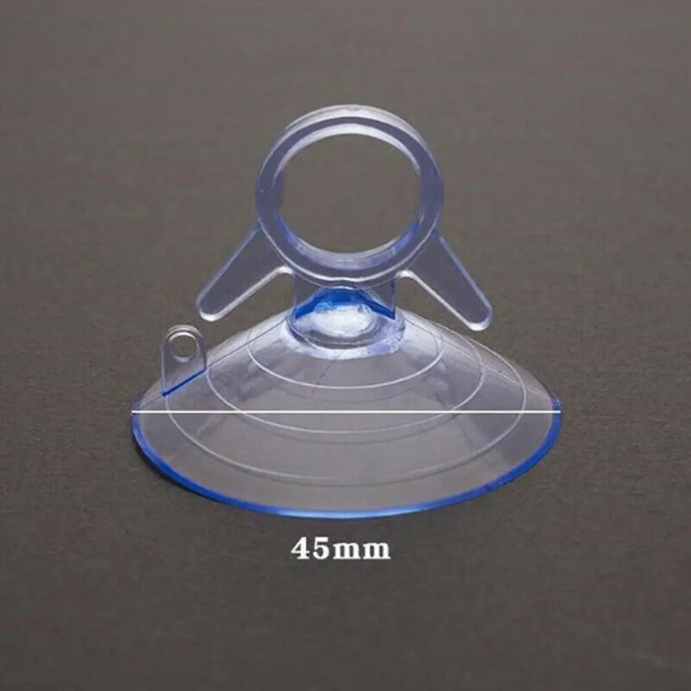 40Pcs 45mm Bad Wc Saugnapf Auto Sonnenschirm Saug PVC Tassen Klar Gummi Kunststoff Suckers Auto Sonnenblende Saugnäpfe – Detail 8