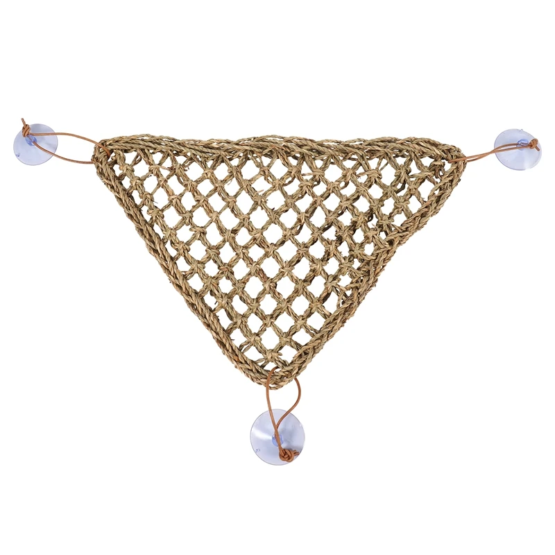 Lber Bearded Dragon Hammock Lizard Lounger, Fiber Di Alghe Naturali Al 100% Per Rettili, Geckos,Iguanas, Granchi Eremiti E Serpenti, Tria