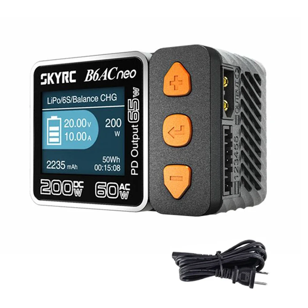SKYRC B6 nano duo ACバランス充電器 SkyRC B6 Nano Duo AC Battery Charger (6S/15A/100W X 2) [SKY-100146