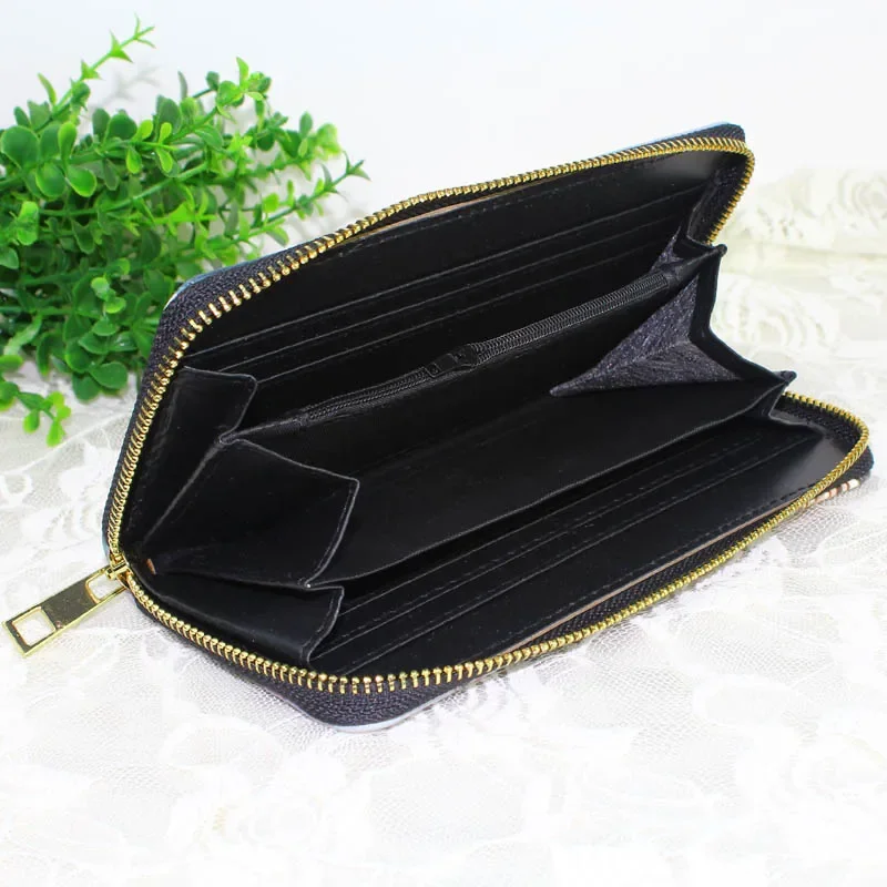 Zipper Wallet Coin Purse Lady Handbags Moneybag Women Long Wallets Cards Bags Pocket Notecase