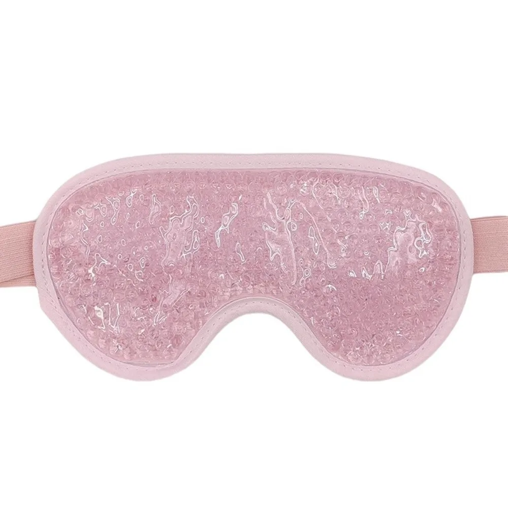 Portable Reusable Gel Eye Mask Soft Compressed Soothing Dual Use Hot Cooling Eye Mask Sleeping Eye Masks Puffy Eyes