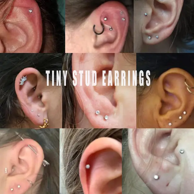 Set Pistola In Acciaio Inox Per La Foratura Di Orecchie, Naso, Corpo, Labbra, Sicura, Include - Foto 9