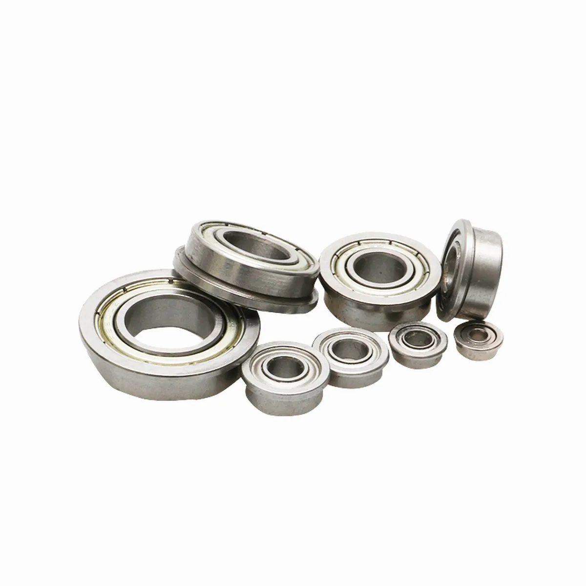 

5pcs F683ZZ 3x6x2.5mm 3x7x3mm 4x7x2.5mm 4x8x3mm 5x10x4mm Flange Bearing Thin Wall Mini Ball Bearing for 3 4 5mm shaft Rc Boat