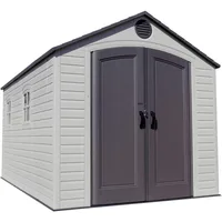 6402 Outdoor Storage Shed, 8 by 12.5 Feet; 2 windows 1