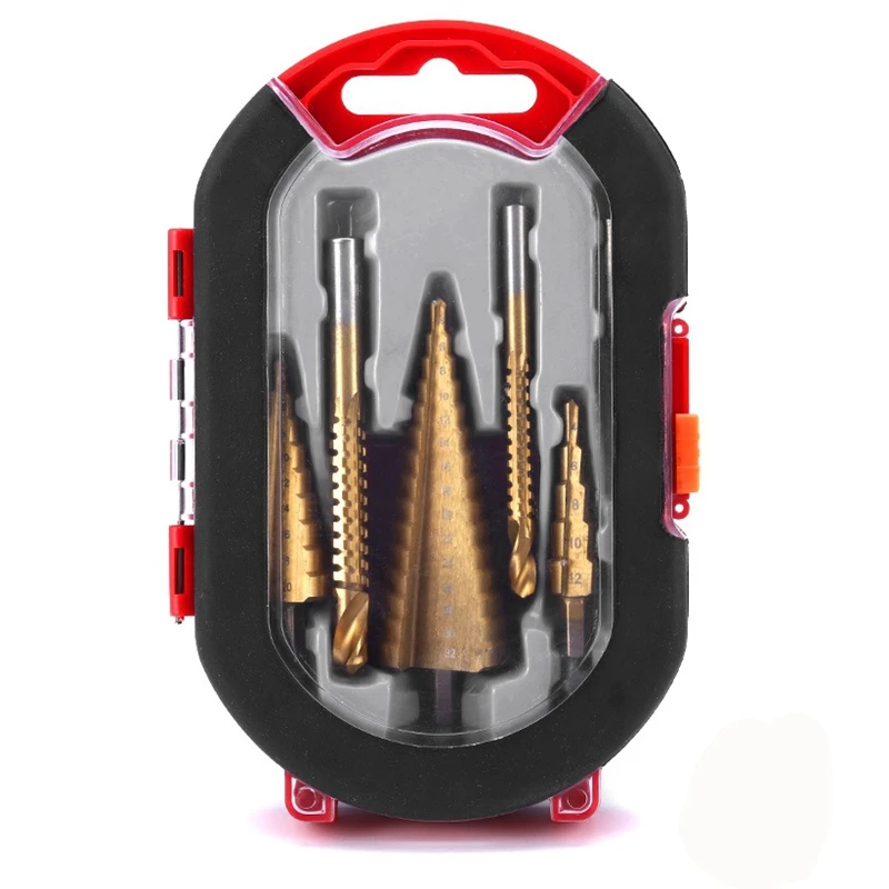 

Набор отверстий из быстрорежущей стали титана с-образным набором, 6 шт., 32 мм, режущий инструмент для сверления отверстий по дереву + 3,6,8 пильных сверл