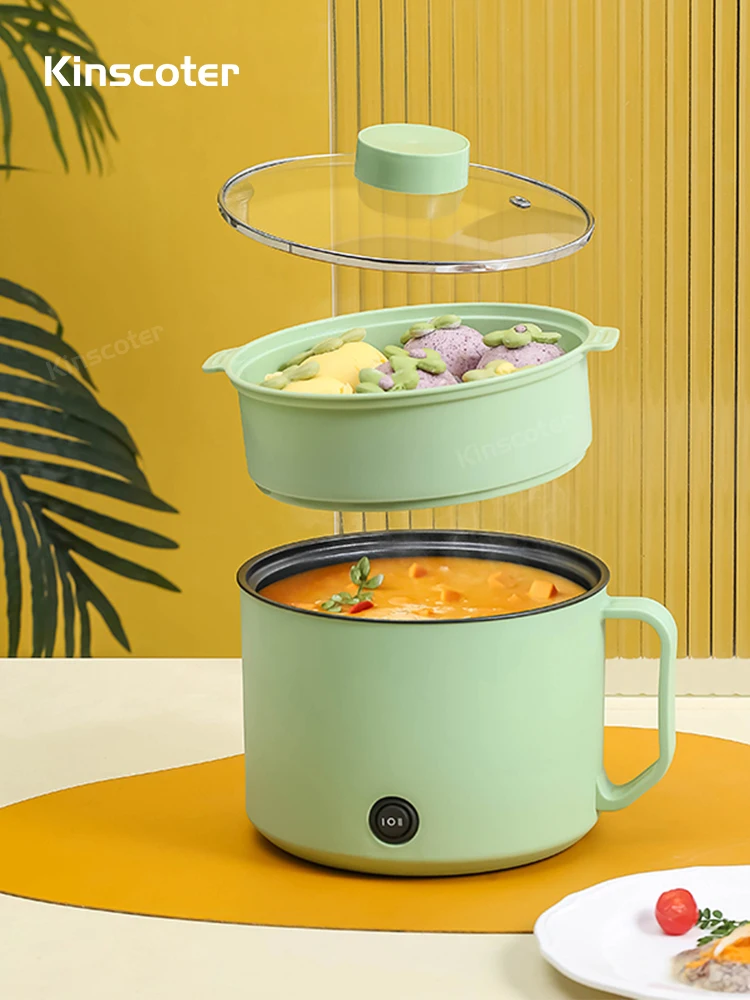 1.8L Capacity Mini Home Cooking Pot Multifunctional Rice Cooker Non Stick Pan Safety Material Potable Stockpot Utility Electric rice heavy metal detector grain grain rice multifunctional food safety cadmium lead chromium arsenic mercury iron analyzer