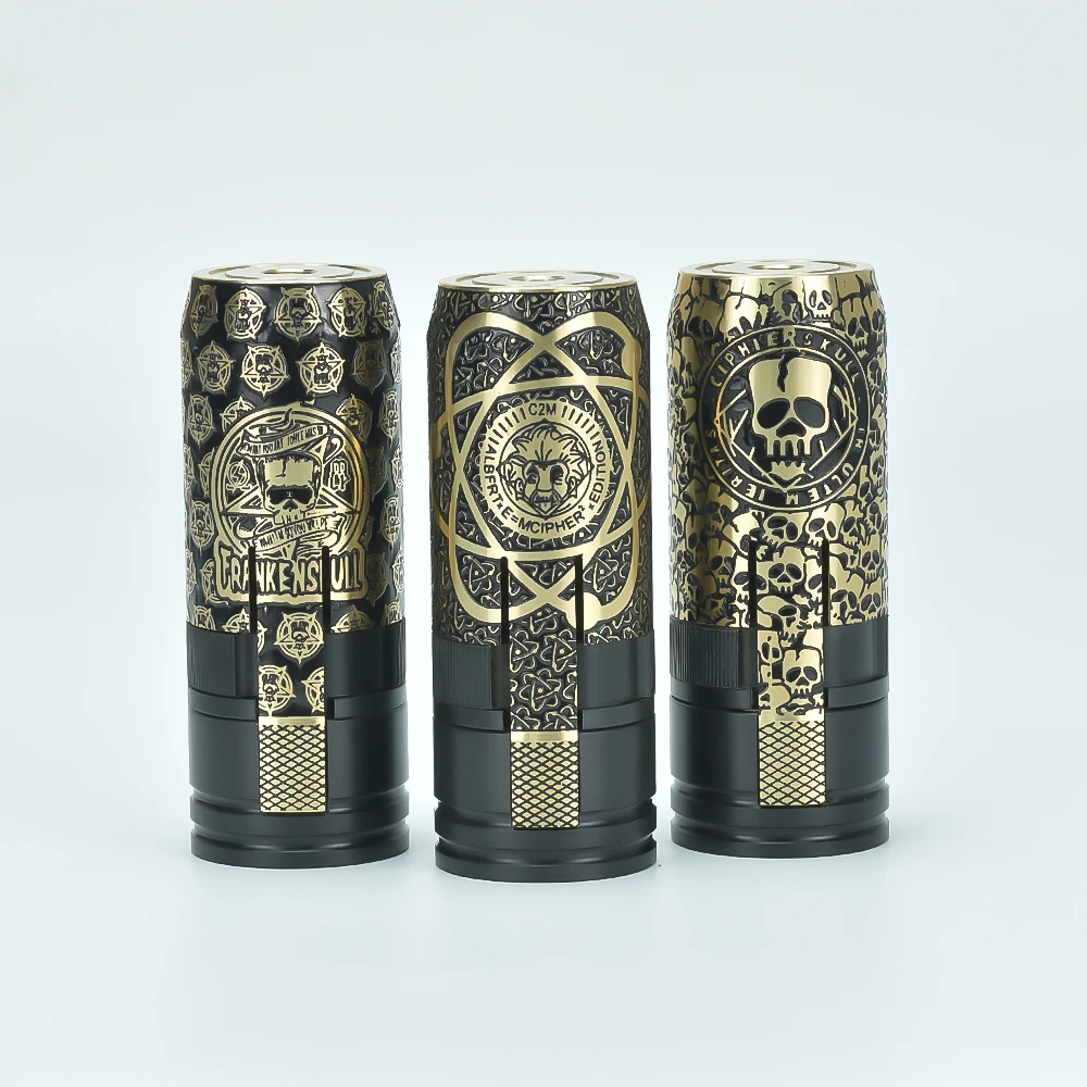 

MK2 mod MK2 специальный MK2 Альберт Cipher CipherSkull Mods латунный материал vape mod подходит для Mike Vapes Blaze Solo RTA Blaze SOLO RDA