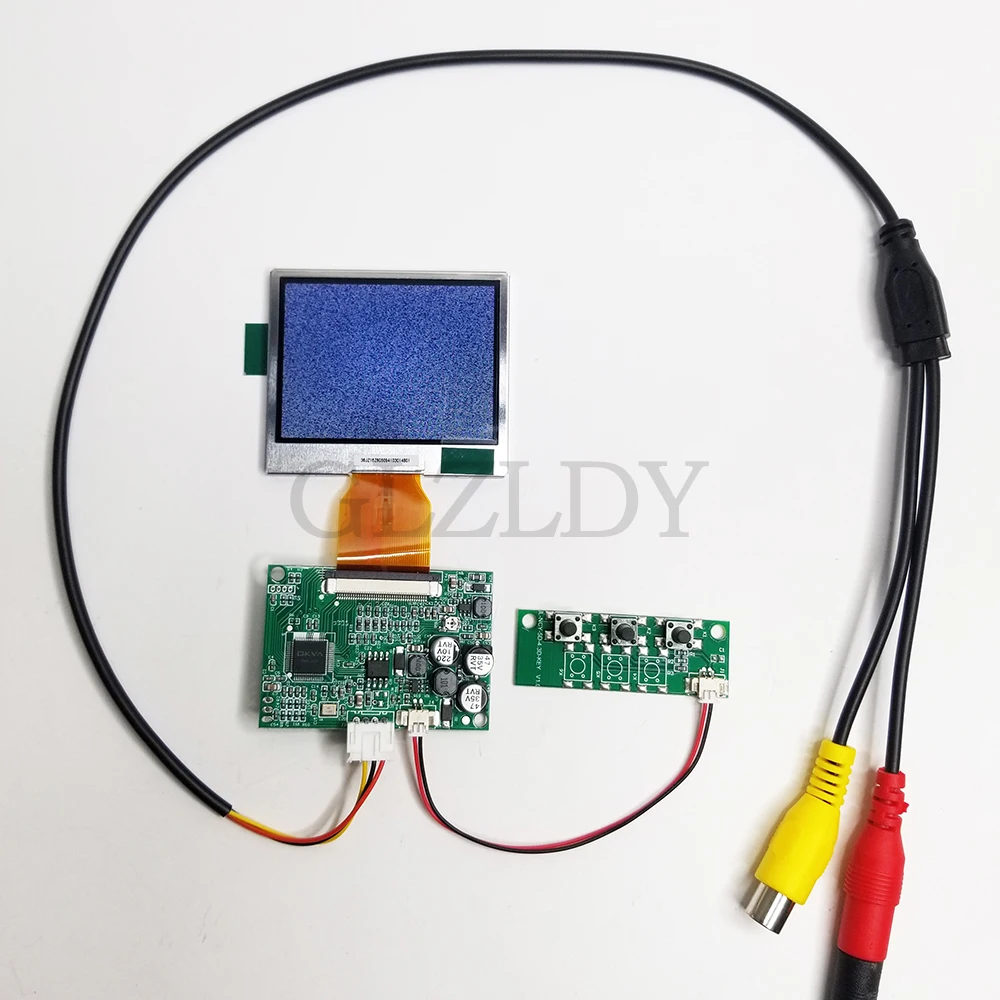 Écran TFT LCD 2.4 pouces A024CN02 480x234 NTSC/PAL pour drone FPV caméra CCTV