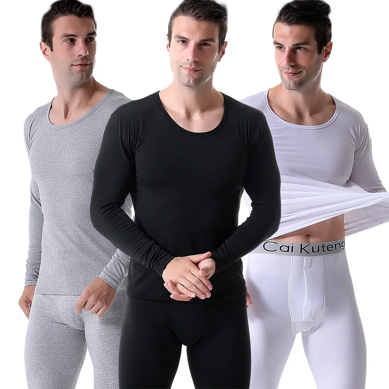 Description Picture 3 of itemMen Premium Thermal Underwear Suit Ultra Soft Long Johns Fleece Lined Warm Base Layer Mens Thermals Top and Pants Set of 2