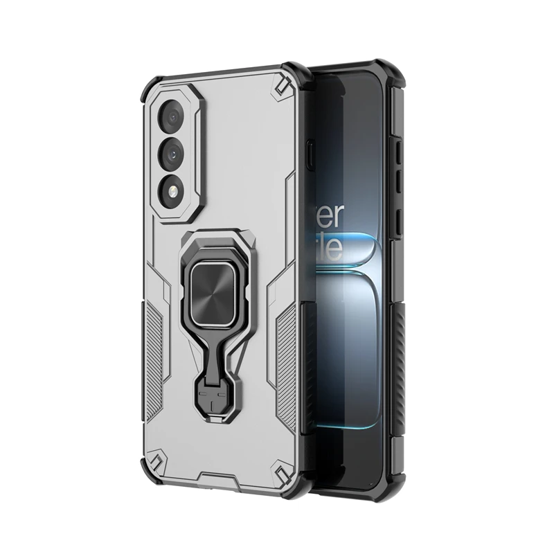 Durable Magnetic Suction Stand Phone Holder Heavy Armor Case