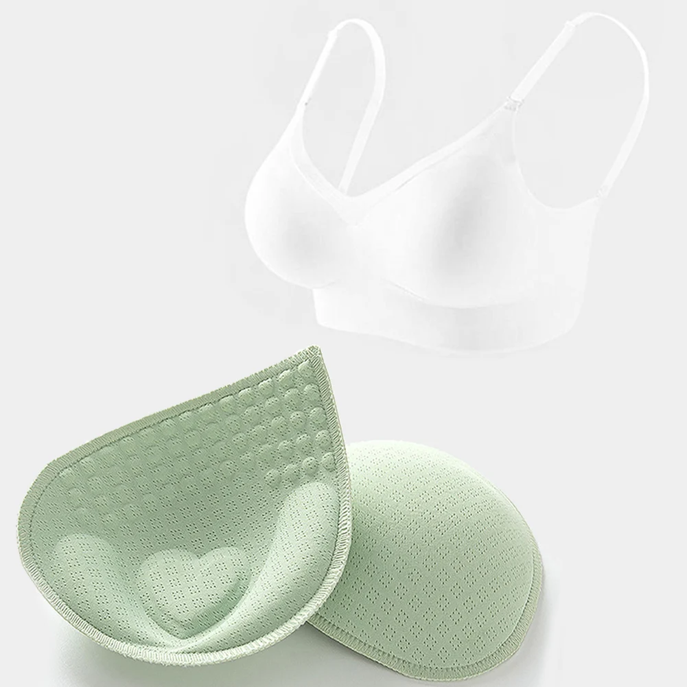 Insert Breast Bra Enhancer Chest Padded Inserts Chest Invisible Pad Women Clothes Accessories Push Up Soft Comfort Swimsuit Pad