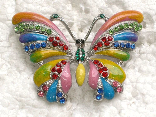 

Женская Брошь-бабочка, Ювелирное Украшение в подарок, модель C158 E1