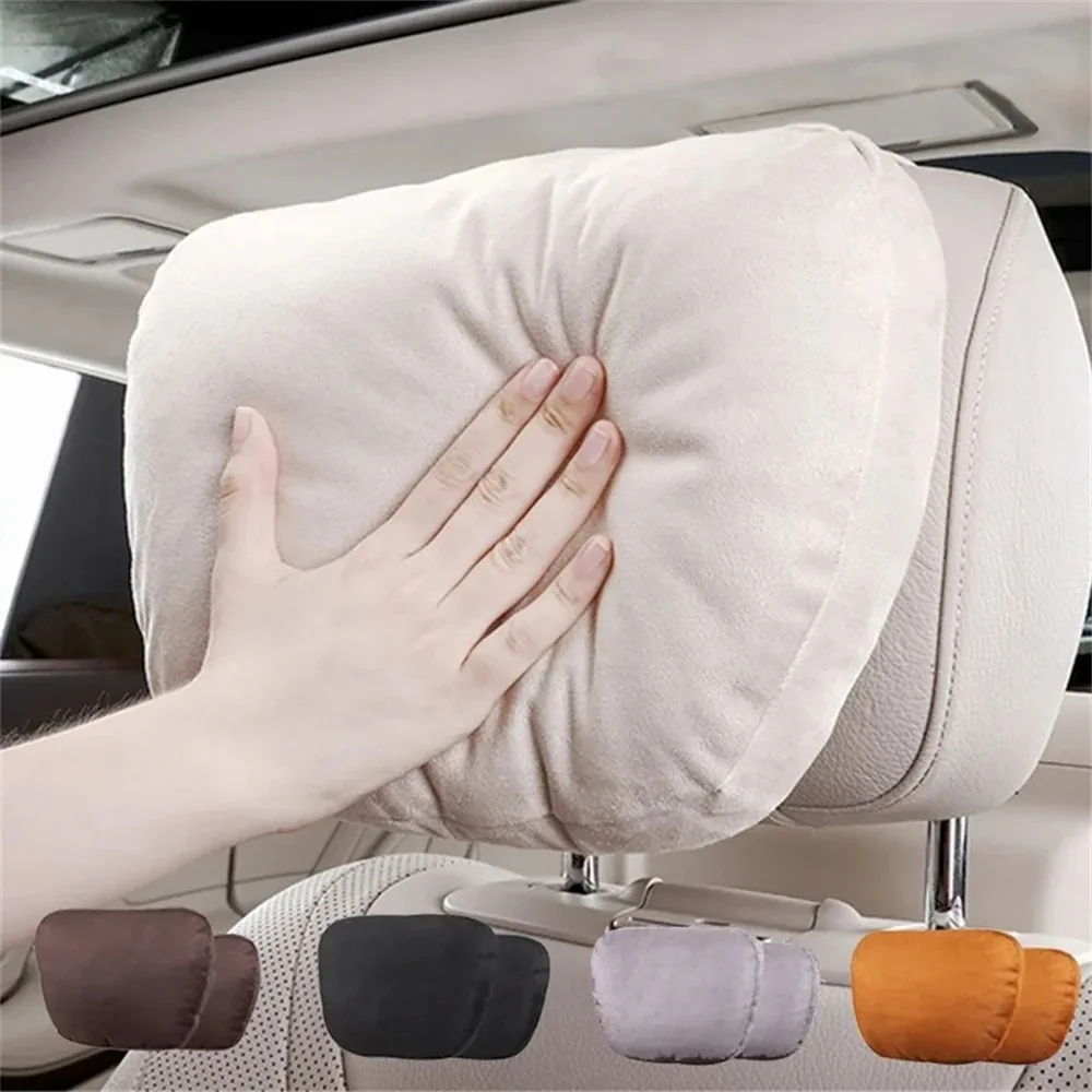 Pack De 2 Cojines Reposacabezas Para Asientos Delanteros De Mercedes W204 Y W203 – Color Beige