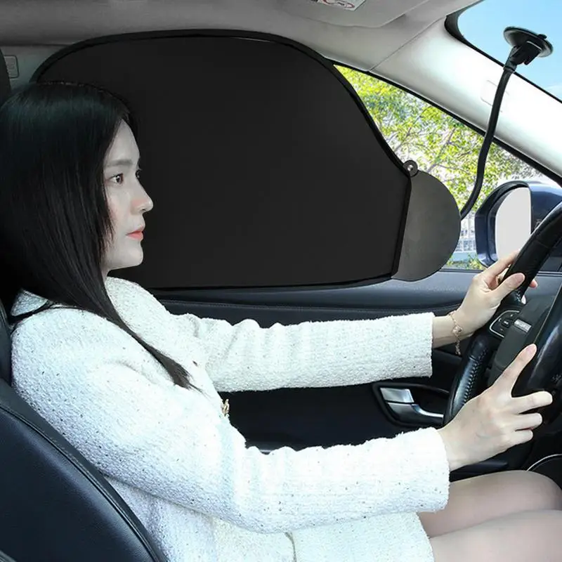 

Car Sun Shade Auto UV Protect Curtain Side Window Sunshade Bendable Windshield Sunshade Car Sun Visor Summer Protection Films