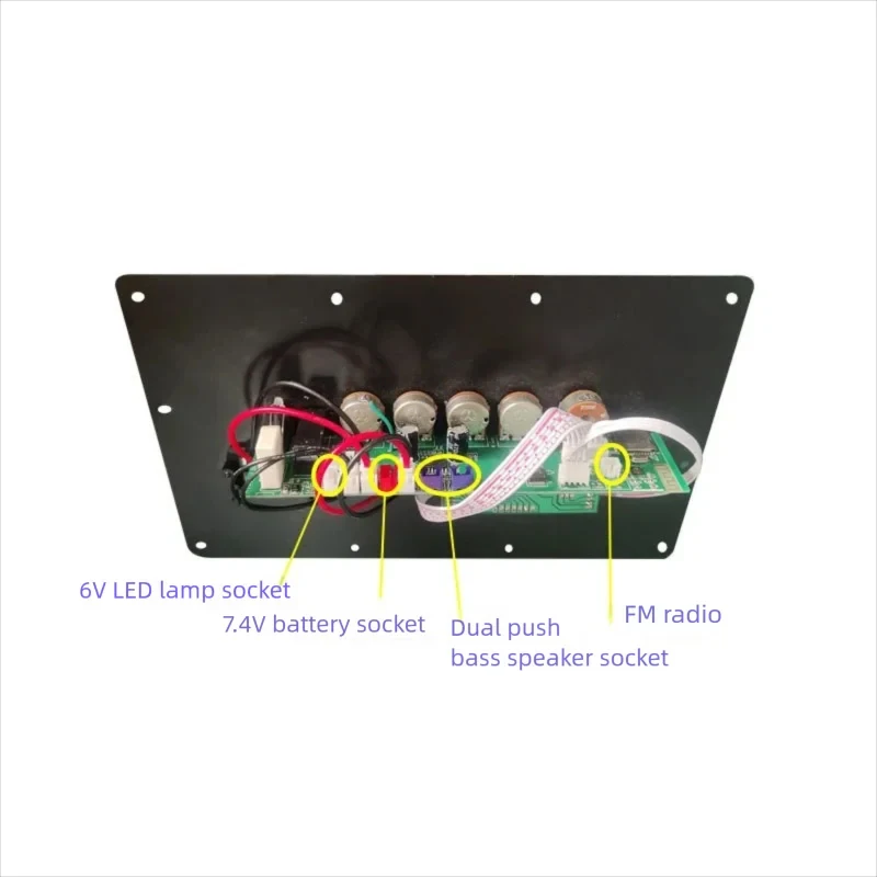 7.4V-805 Bluetooth Amplifier Board 25W+25W Bluetooth 5.0 Dual Channel Support AU