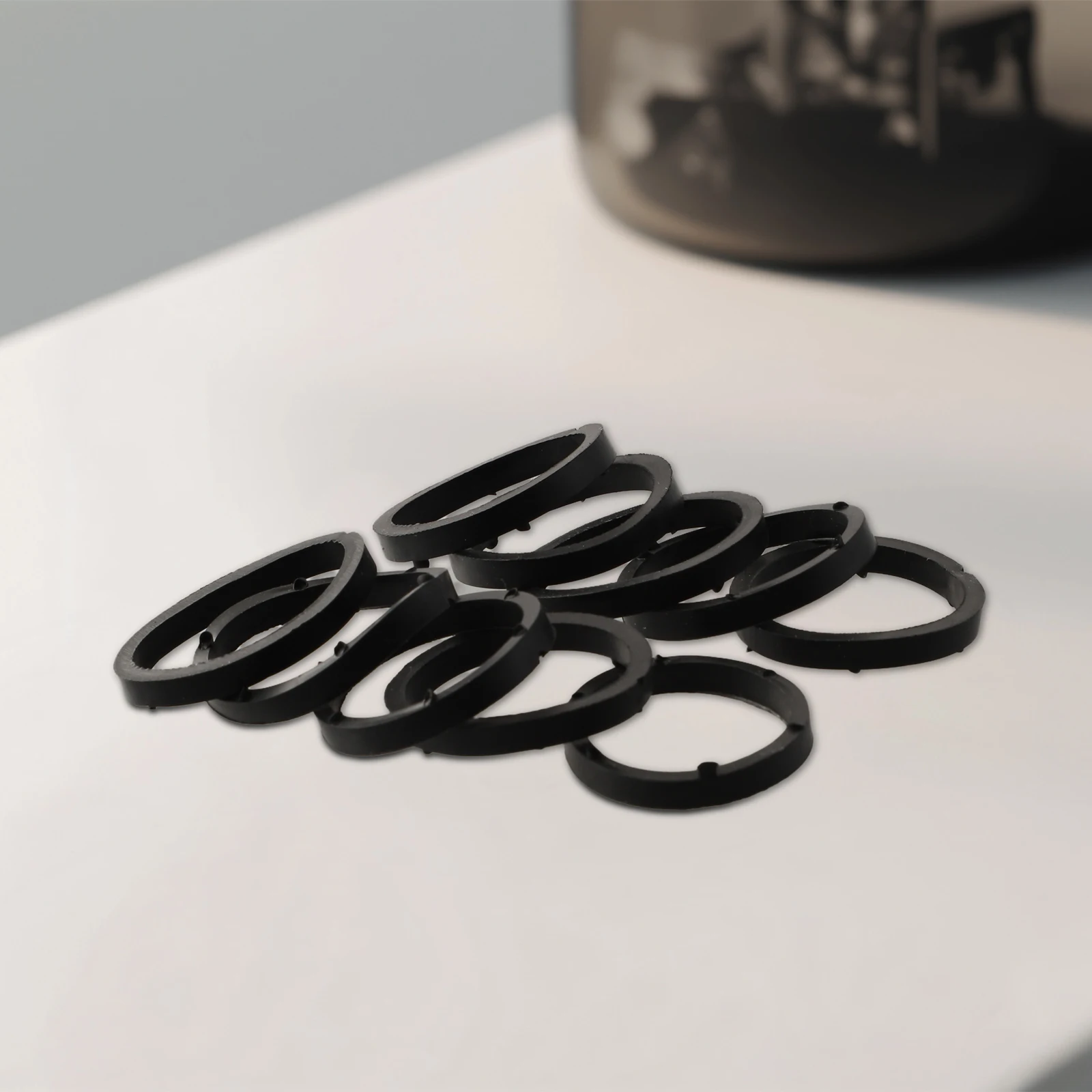 10/20pcs Replacement Orings / Rubber Washers For 1" Spinlock Dumbbell Nut Fitness Replacement Accessories dumbbell replacement accessories