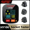 YOURTEST Socket Tester Voltage Test Digital Outlet Socket Detecter EU/UK/US Smart Voltage Detector Multi-function Electroscope 1