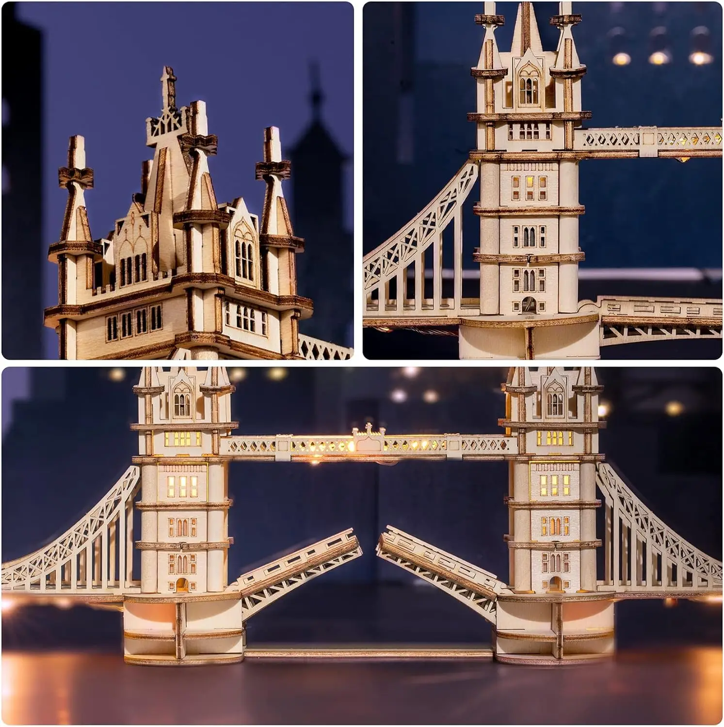 Bridge Over Costruire Un Ponte Gioco Robotime Gioco Puzzle 3D In