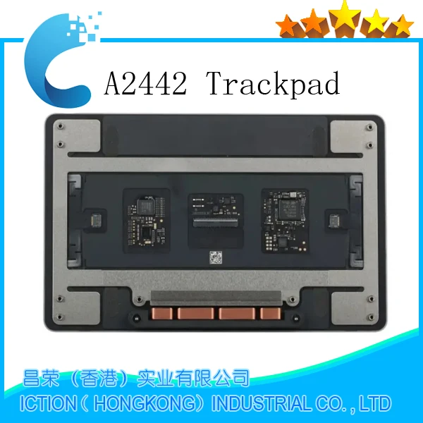 New Late Space Gray A2442 Trackpad Touchpad with Cable For Macbook Pro 14.2" M1 Pro/Max A2442 Touch Pad EMC 3650