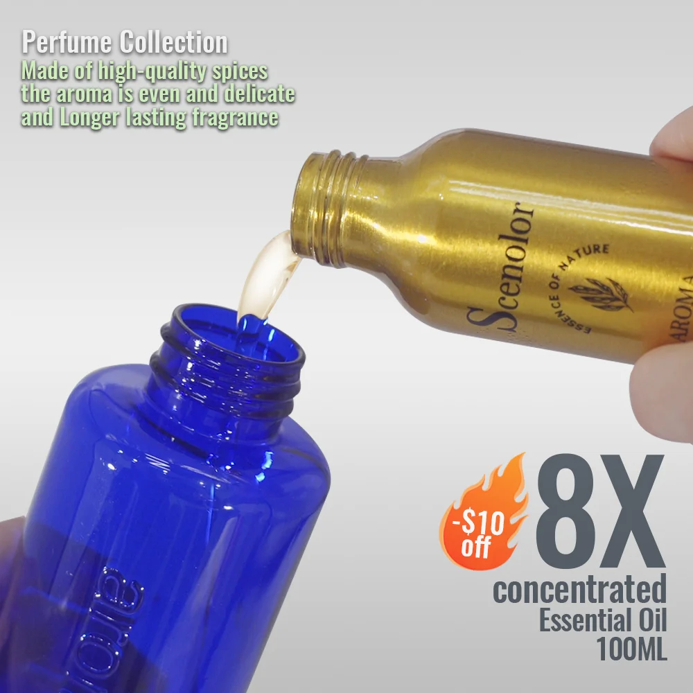 Hotel 300ml Perfume Refillable Essential Oil Pure Plant Extrat Fragrance Home Scent air Freshener For Aroma Diffuser Machine aromatherapy essential oil diffuser