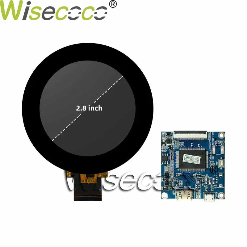  LCD ġ ũ 2.8 ġ, TFT,   ÷, wiecoco  480x480 RGB ̹ 