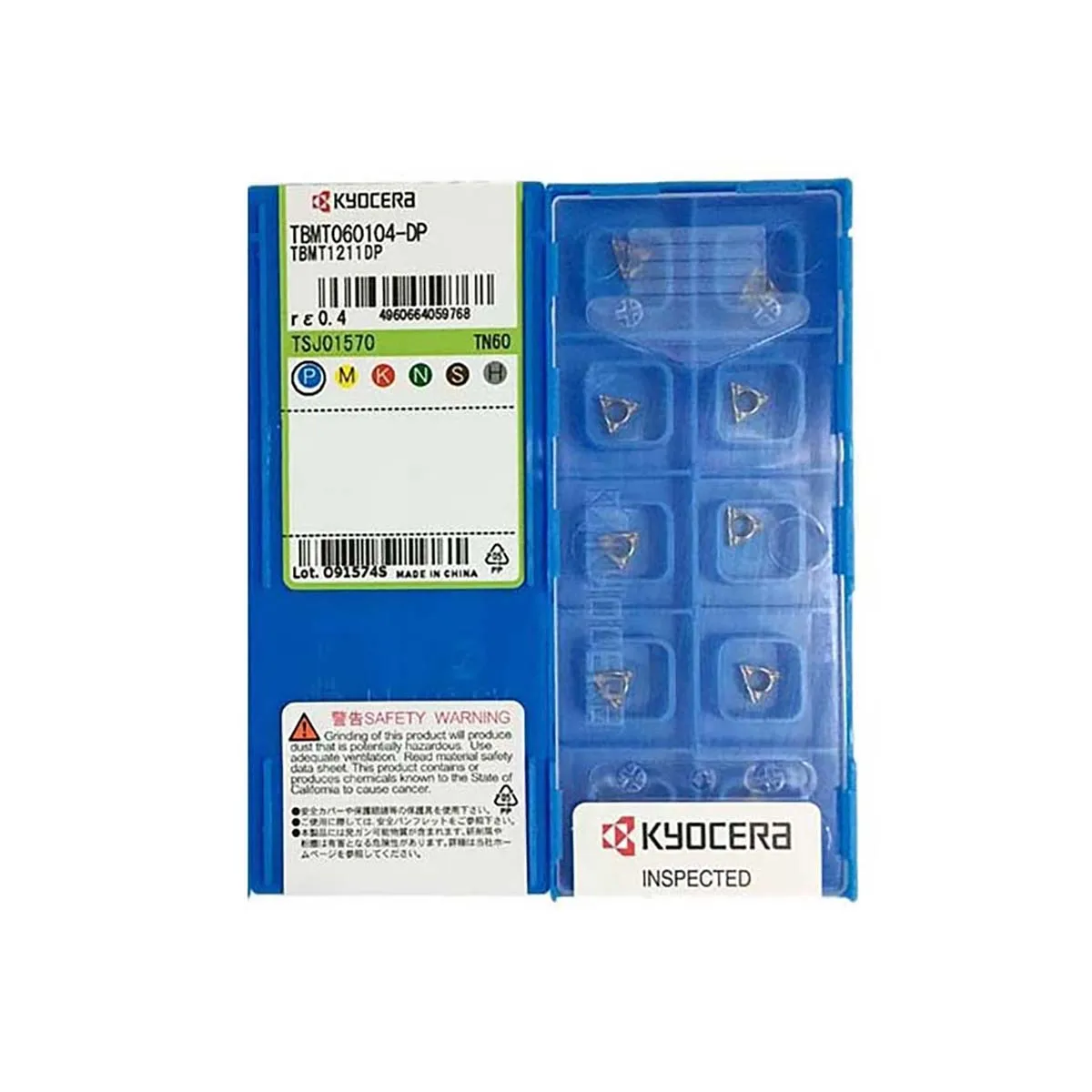 

Kyocer a 100% Original TBMT TBMT0601 TBMT060102DP TN60 TBMT060104DP PR930 TBMT060104DP TN60 Carbide Turning Inserts