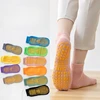 Anti slip Sports socks Children playground Trampoline floor socks Breathable sweat absorbing adult Mid tube Yoga socks Running 2