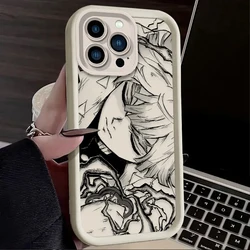 Anime Zenitsu Inosuke Silicone Phone Case - Premium Quality Cover for iPhone 7 8 (1)