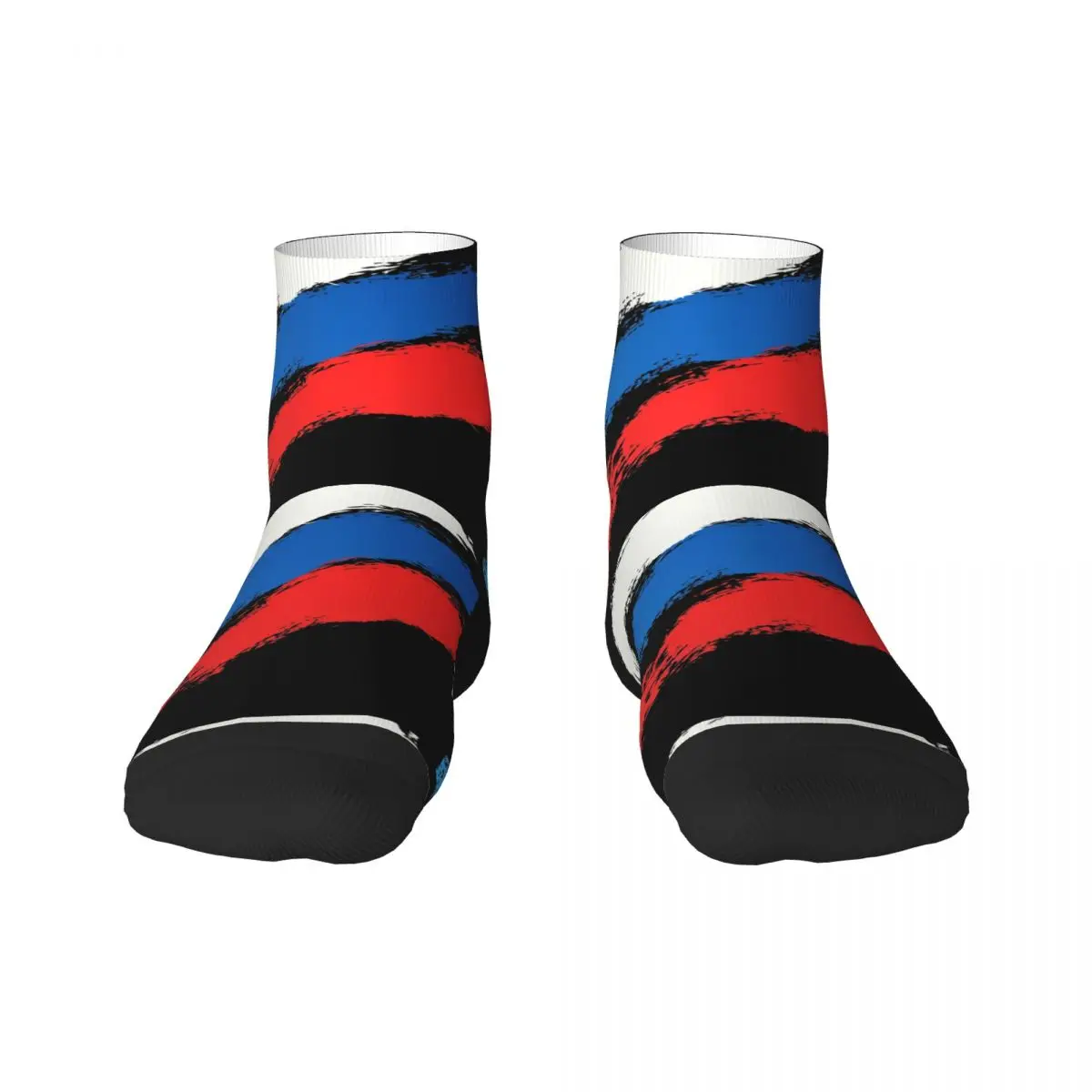 

Novelty Printed Russia Flag Russian Pride Socks for Women Men Stretch Summer Autumn Winter Crew Socks