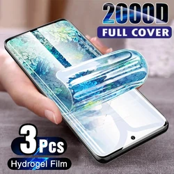 3-Pack Full Coverage Hydrogel Screen Protector - Ultra Clear, Flexible Shield for Hydrogel Film (Honor Magic 5 Pro)
