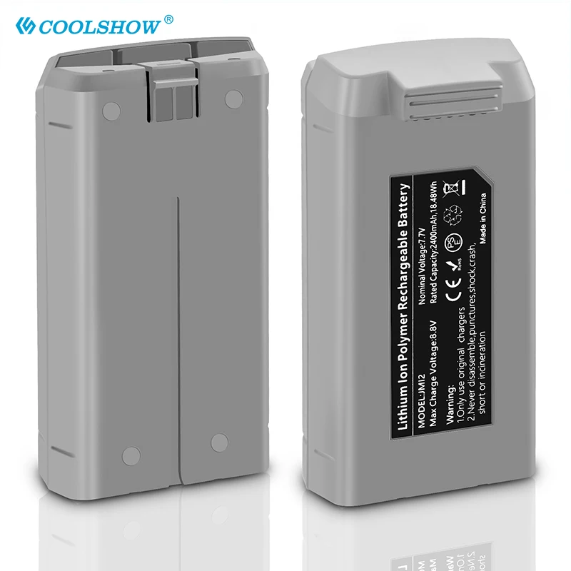 Batteria Da 2400Mah Per Mini 2 Batterie Ricaricabili Per Dji Mini 2 Se Mini 2 Accessori Per Batterie Drone Di Volo Intelligente