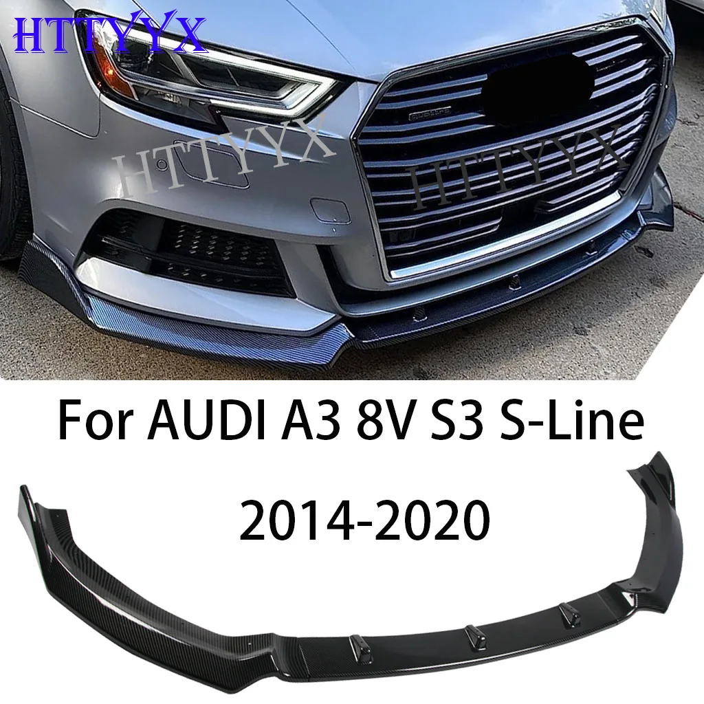 Grille de Capot Avant en Nid d'Abeille, Accessoire de Voiture, Noir  Brcorporelle, pour Audi A3/S3 8V 2017-2019 - AliExpress