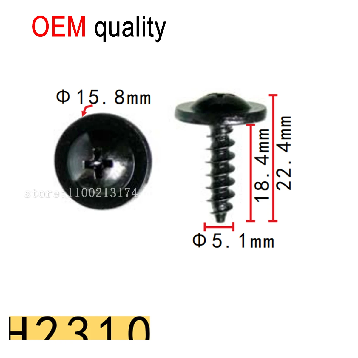 

100x OEM для BMW 3-Series Fillister Head Screw 07147146367