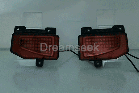 For Jeep Gladiator JT 2019 2020 2021 2022 2023 LED Rear Bumper Reflector Brake Driving Tail Light W/ Turn Signal Car Accessories