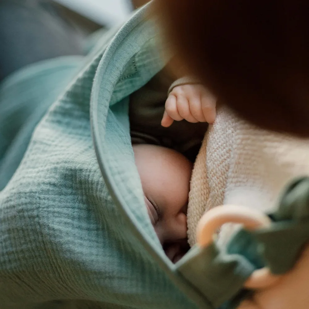 Breathable Breastfeeding Cover for Baby Breastfeeding Cotton Muslin Nursing Cover Apron Outdoor Privacy Mother Nursing Cloth