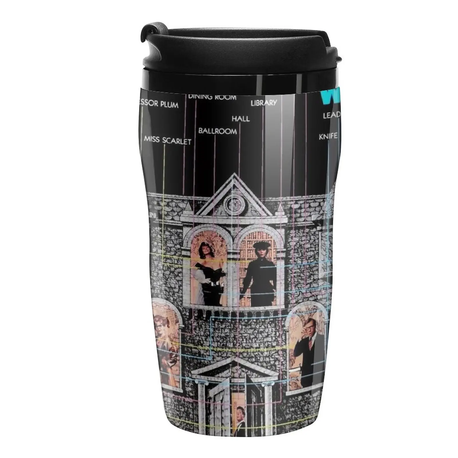 

New Vintage Style CLUE - 80s Movie art Travel Coffee Mug Coffe Cup Coffee Bowls