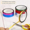20/25/35mmx50m Prism Tape Holographic Metalized Reflective Decorative Adhesive Masking Tape DIY Art Craft Wrapping Stationery 5