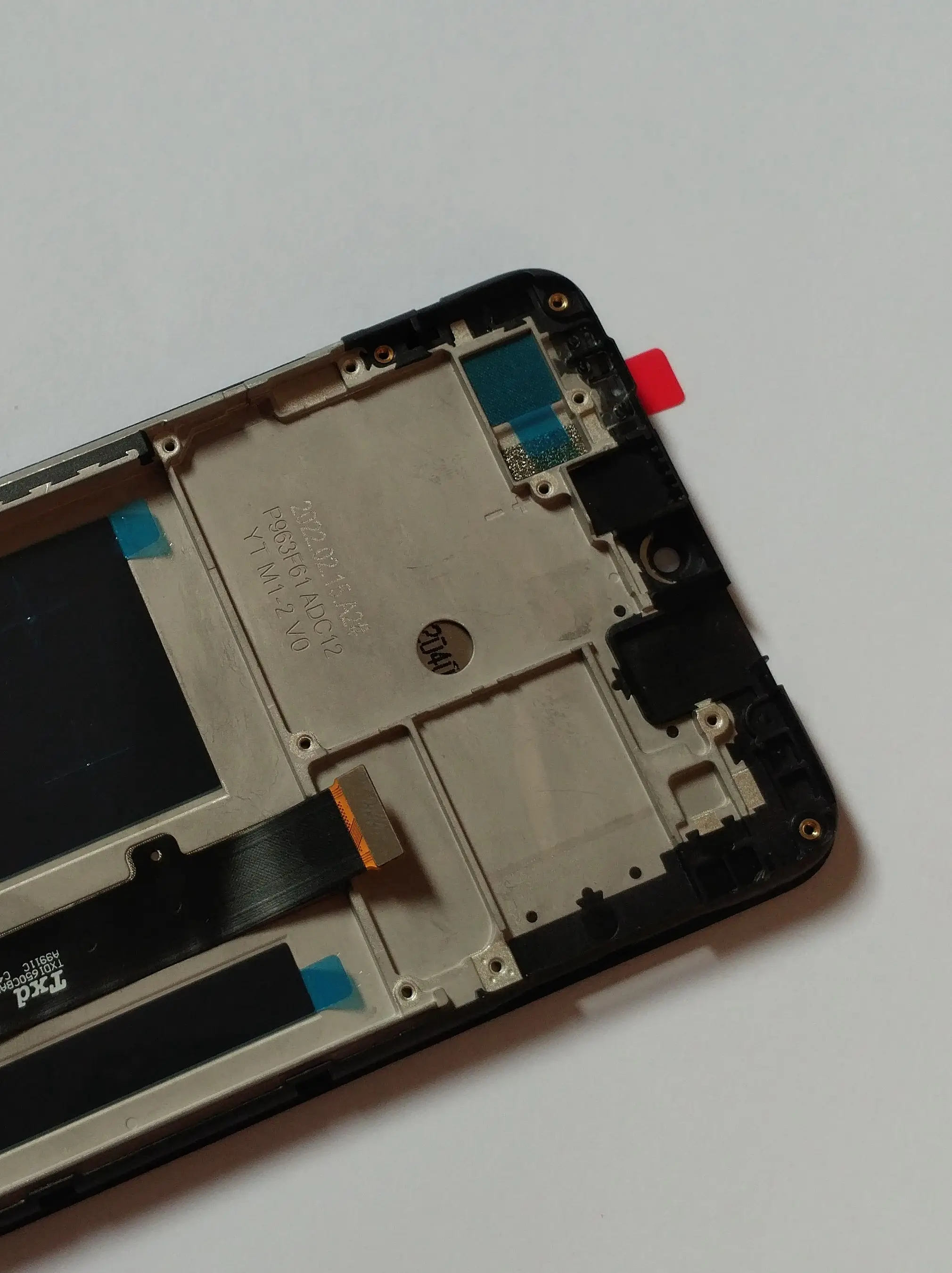 Original for ZTE Blade A52 touch screen and LCD display with frame