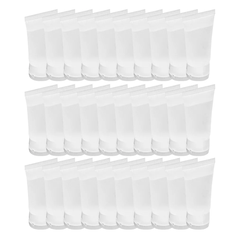 

25 Pcs Refillable Bottles for Face Wash Travel Plastic Containers Lotion Cleanser