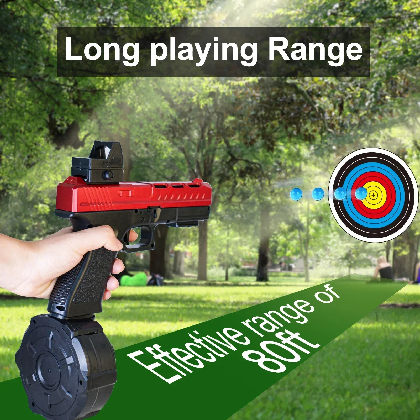 Electric gel ball blaster toy gun for birthday outdoor shooting game 5